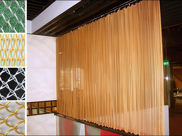 Woven Wire Cloth Drapery-03